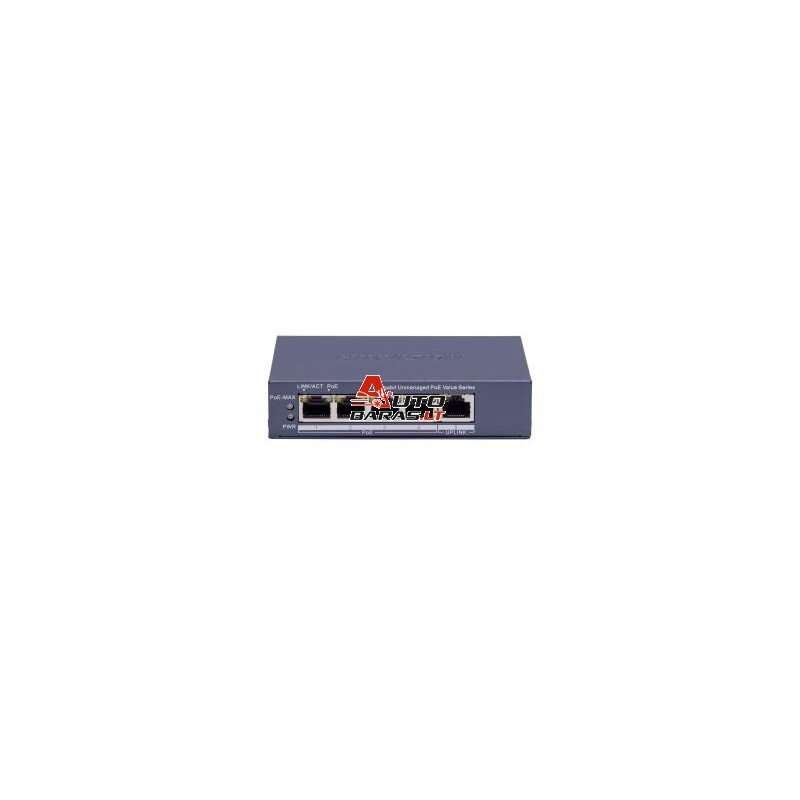 5 prievadų, 4 PoE prievadų komutatorius Hik-vision DS-3E0505P-E/M(B)