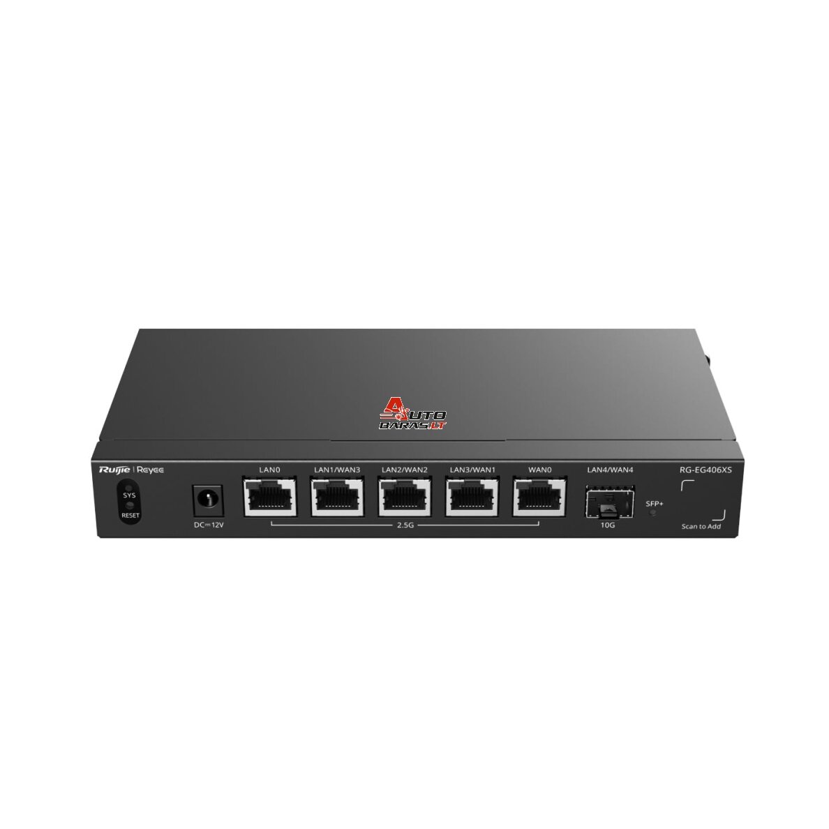 6 prievadų maršrutizatorius Ruijie Reyee RG-EG406XS (Gateway)