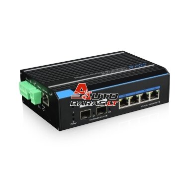 6 prievadų, 4 PoE prievadų pramoninis komutatorius UTEPO UTP7304GE-POE 150W 6 prievadų, 4 PoE prievadų pramoninis komutatorius UTEPO UTP7304GE-POE 150W