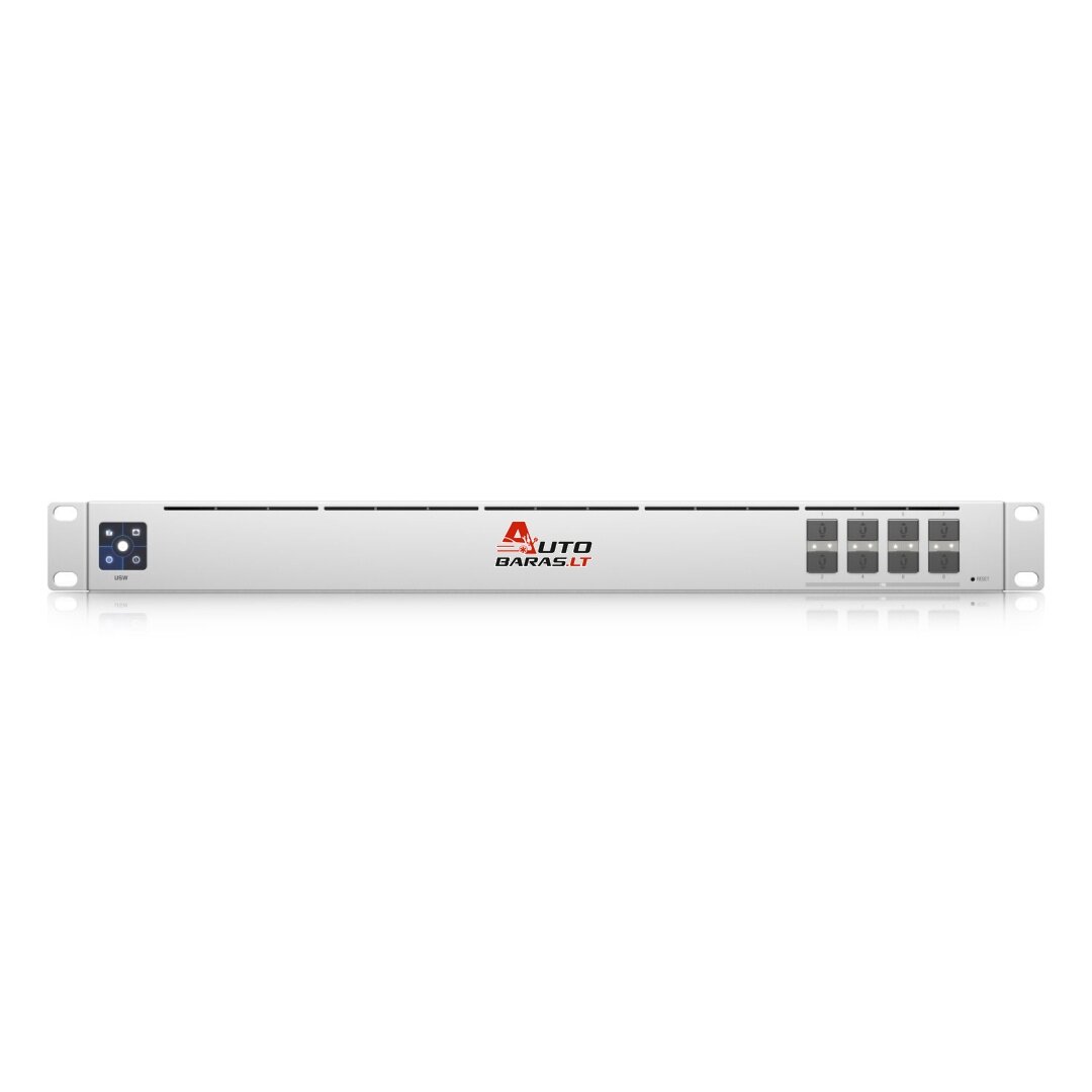8 prievadų komutatorius Ubiquiti UniFi USW-Aggregation