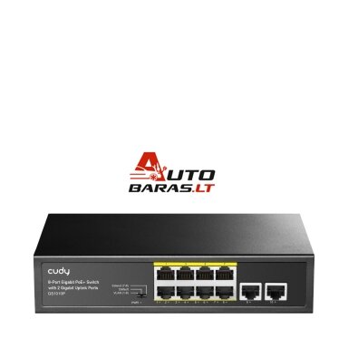8 prievadų komutatorius CUDY GS1010P 8 prievadų komutatorius CUDY GS1010P