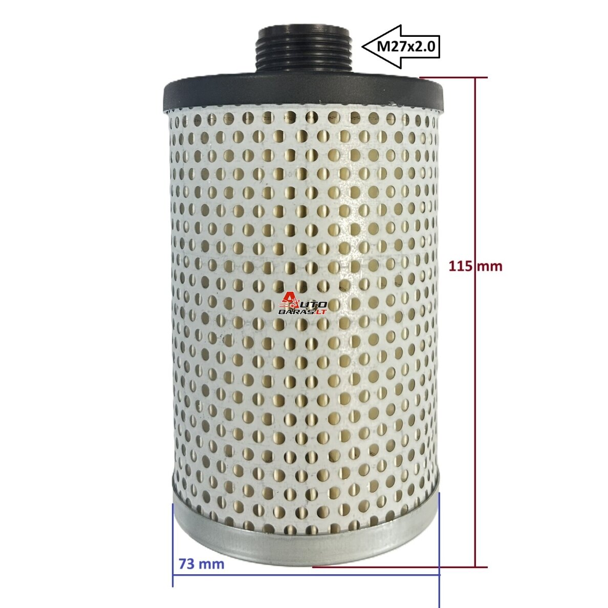 Adblue filtras su popieriniu filtru siurbliui GL-9-Y 3