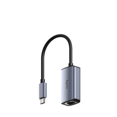 Adapteris CUDY UE10C USB-C į RJ45 Adapteris CUDY UE10C USB-C į RJ45