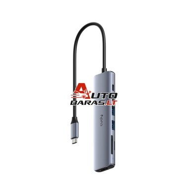 Adapteris CUDY UH407 USB-C į 2xUSB-A ir USB-C Adapteris CUDY UH407 USB-C į 2xUSB-A ir USB-C