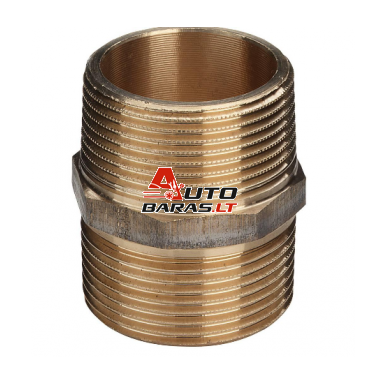 ADAPTERIS IŠORINIU SRIEGIU 1/2" - 1/2" ADAPTERIS IŠORINIU SRIEGIU 1/2" - 1/2"