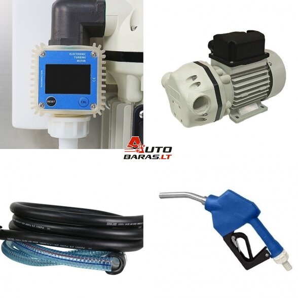 AdBlue perdavimo siurblys ACAD40 rinkinys 230V (su automatiniu pistoletu) 1