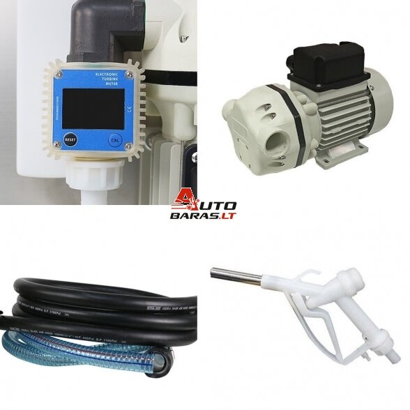 AdBlue perdavimo siurblys ACAD40 rinkinys 230V (su rankiniu pistoletu) 1