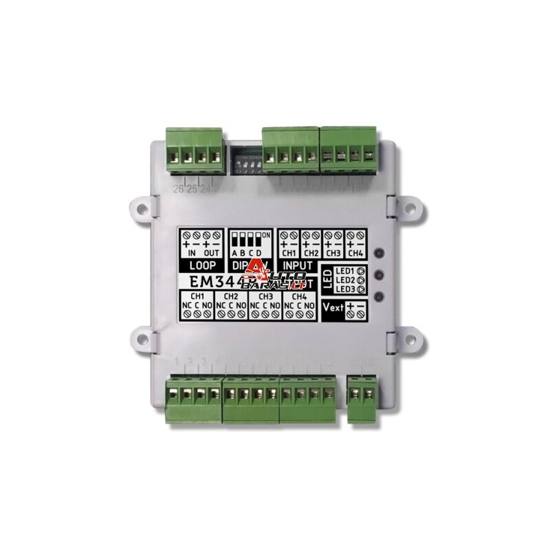 Adresinis relinis modulis Enea EM344R (4x I/O)