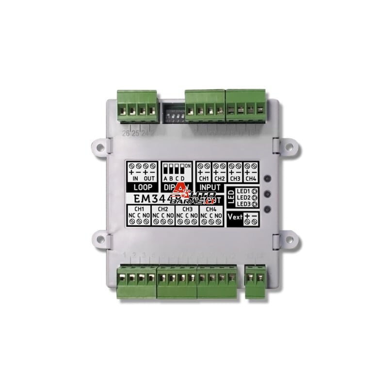 Adresinis valdomas modulis Enea EM344S (4x I/O)