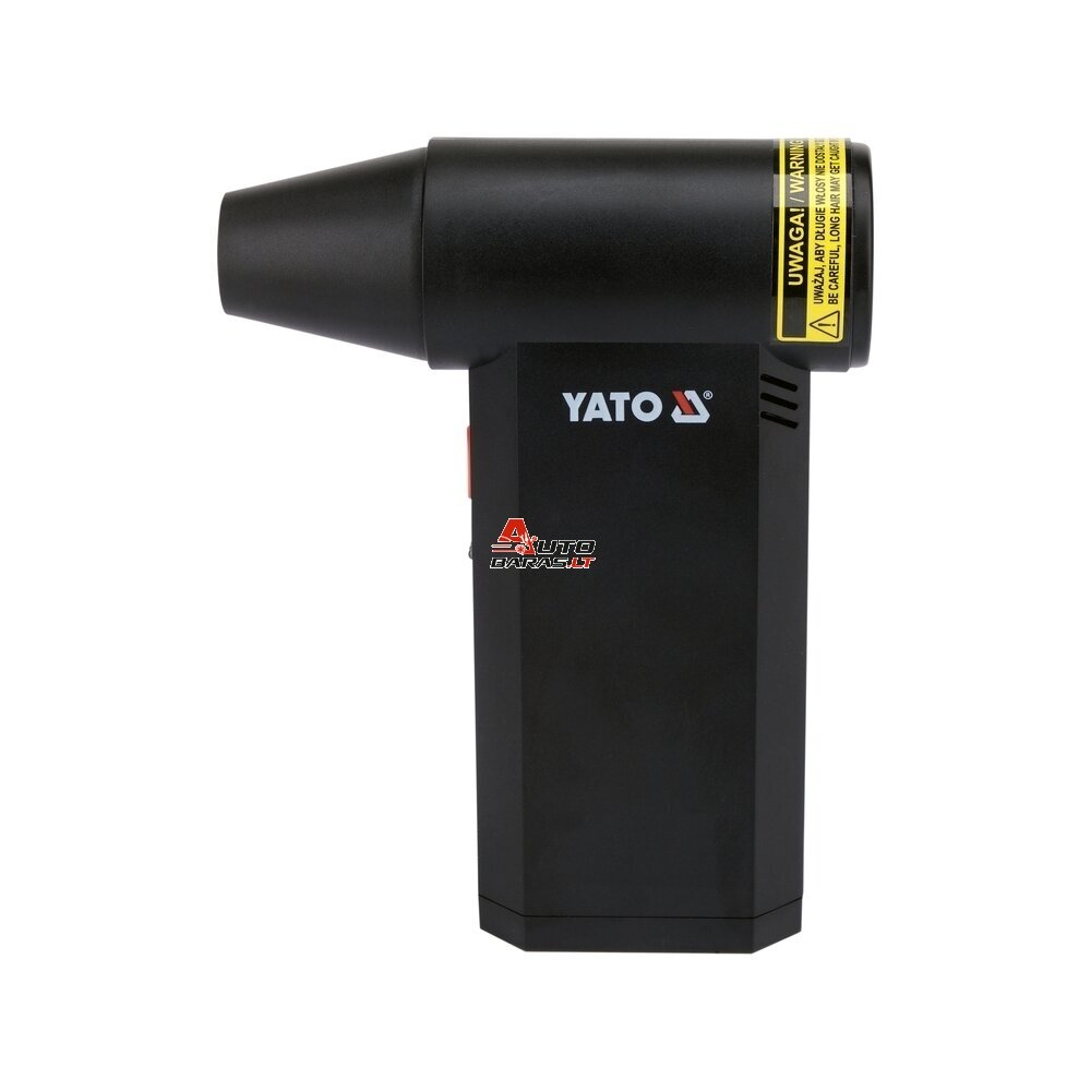 YATO Akumuliatorinis turbo pūstuvas mini 135000 RPM 7.2V LI-ION