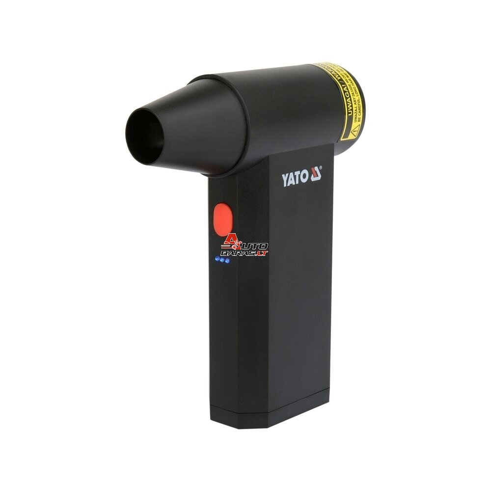 YATO Akumuliatorinis turbo pūstuvas mini 135000 RPM 7.2V LI-ION 1