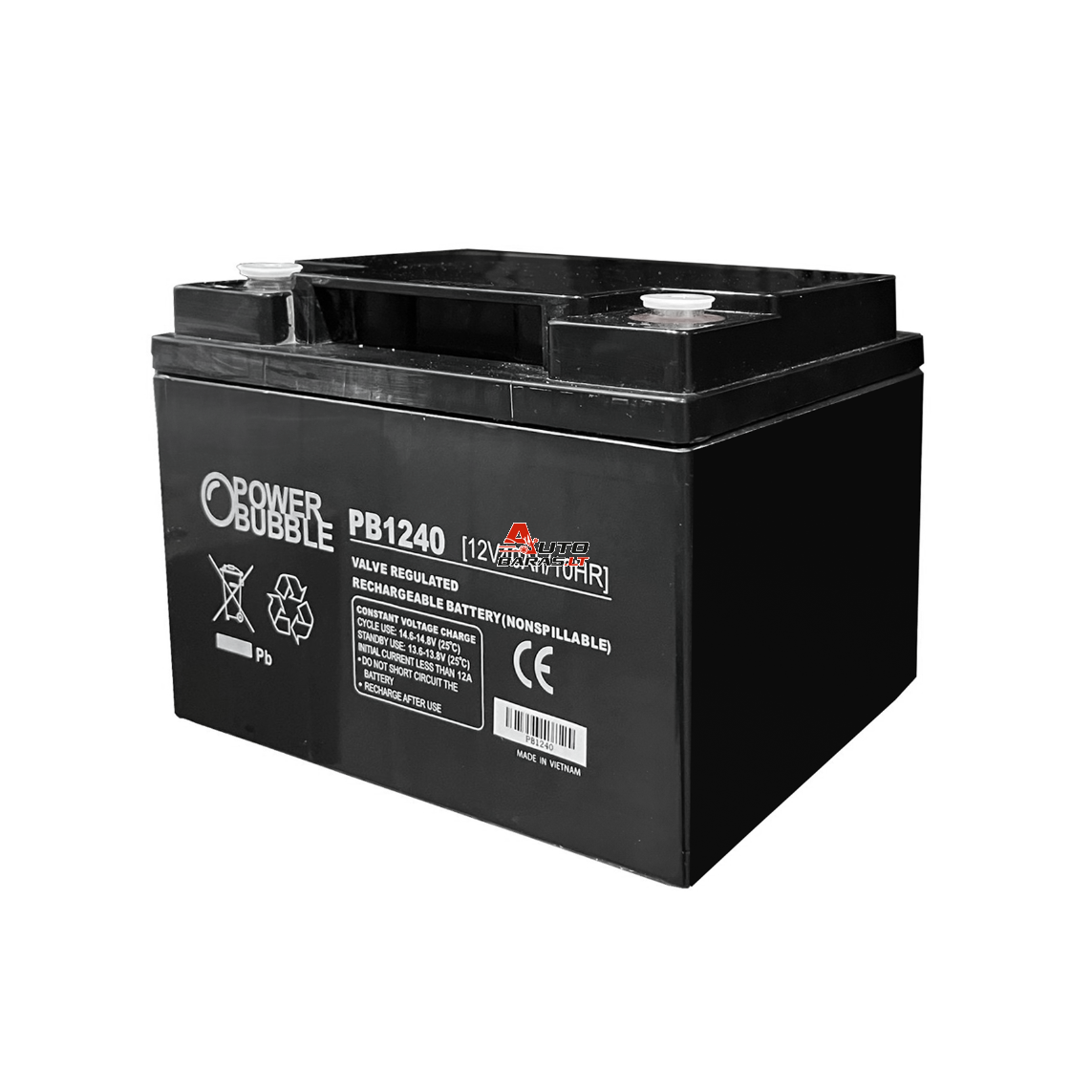 Akumuliatorius Power Bubble PB1240 (40Ah, 12V)