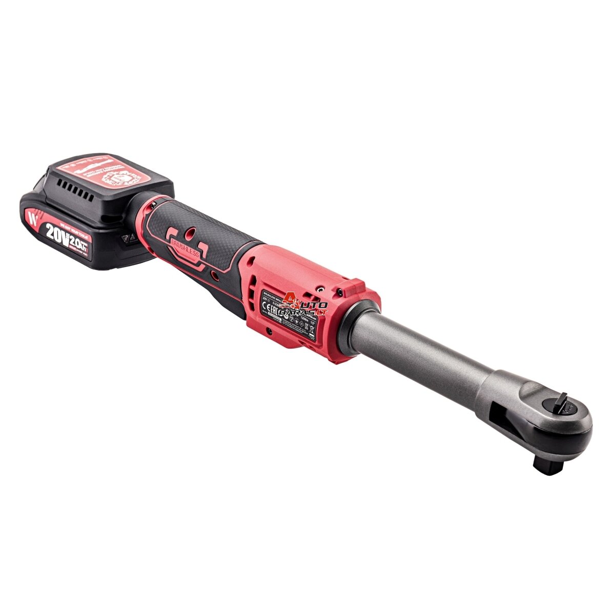 Akumuliatorinė smūginė terkšlė WORCRAFT 1/2" 20V LI-ION 5