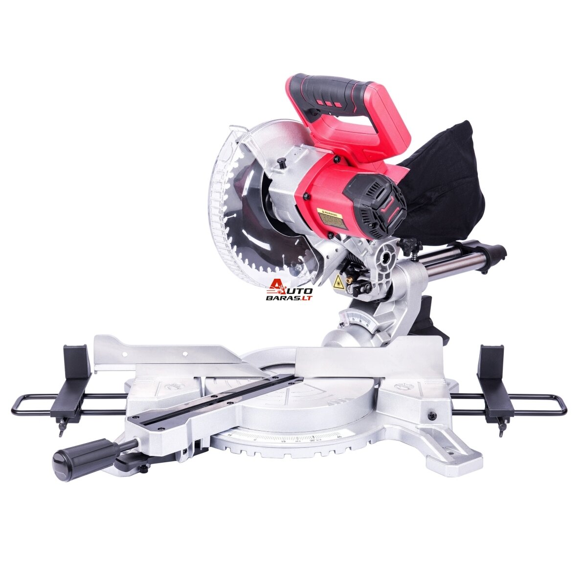 Akumuliatorinės skersinio pjovimo staklės WORCRAFT 185mm 20V LI-ION 3