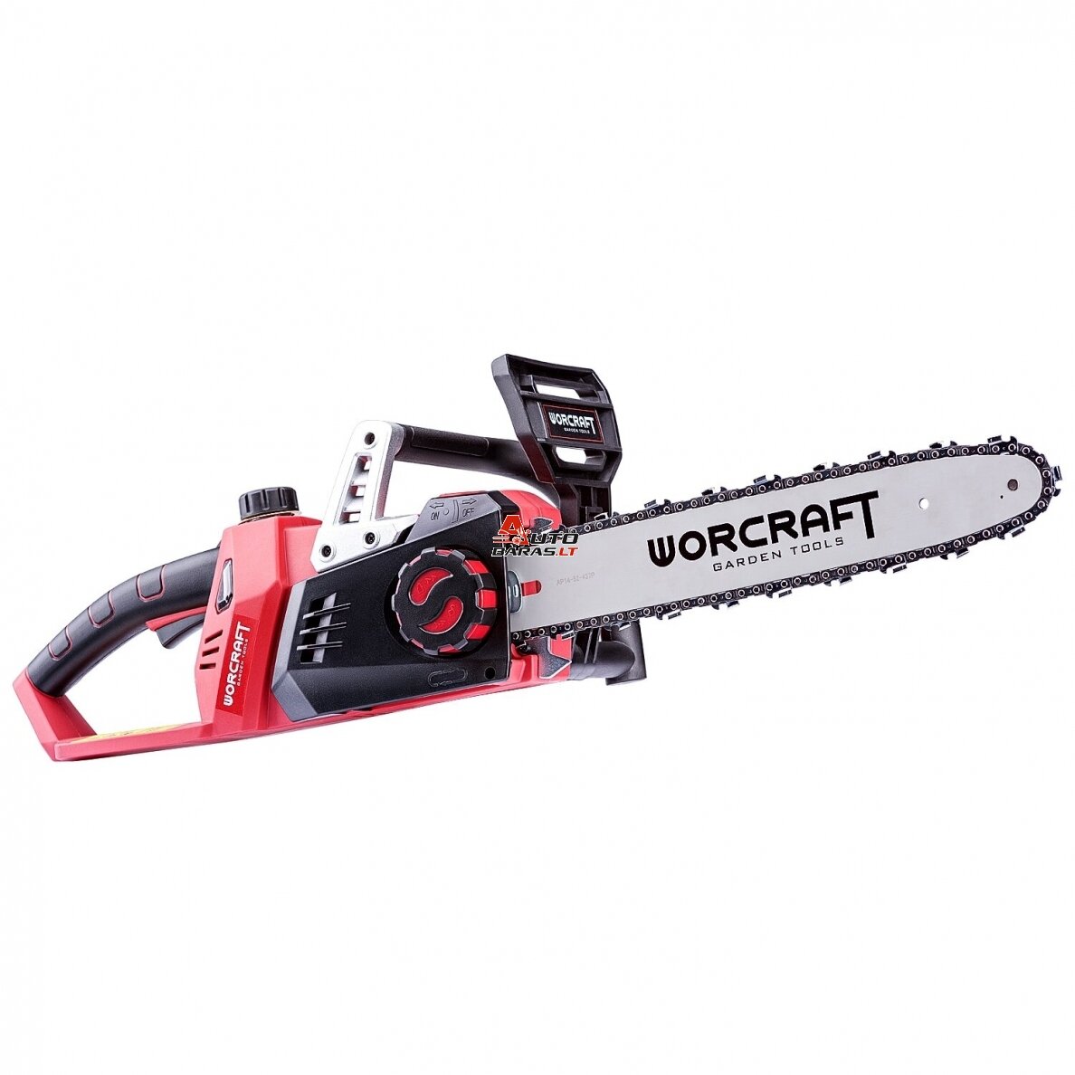 WORCRAFT Akumuliatorinis grandininis pjūklas 40V (20V+20V) LI-ION 3