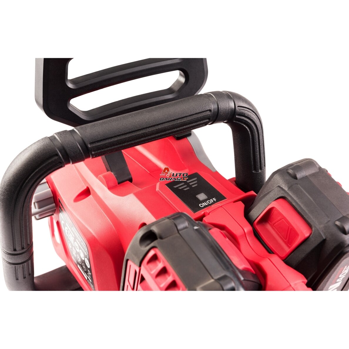 Akumuliatorinis grandininis pjūklas WORCRAFT 40V (20V+20V) LI-ION (Be akumuliatoriaus ir kroviklio) 8