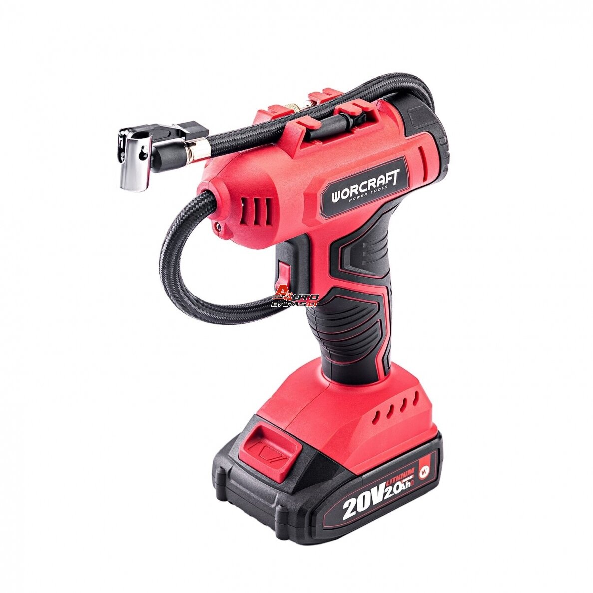 WORCRAFT Akumuliatorinis kompresorius 20V LI-ION 2