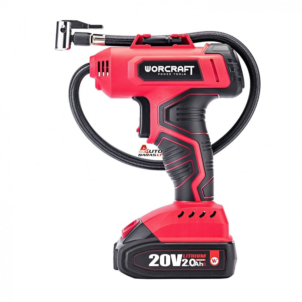WORCRAFT Akumuliatorinis kompresorius 20V LI-ION 5