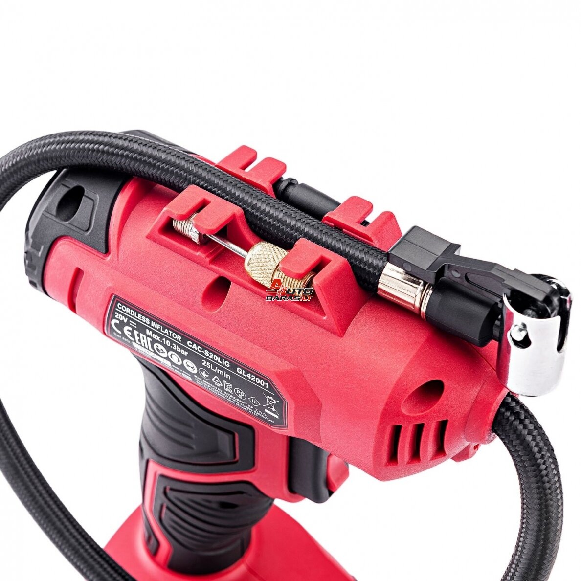 WORCRAFT Akumuliatorinis kompresorius 20V LI-ION 9