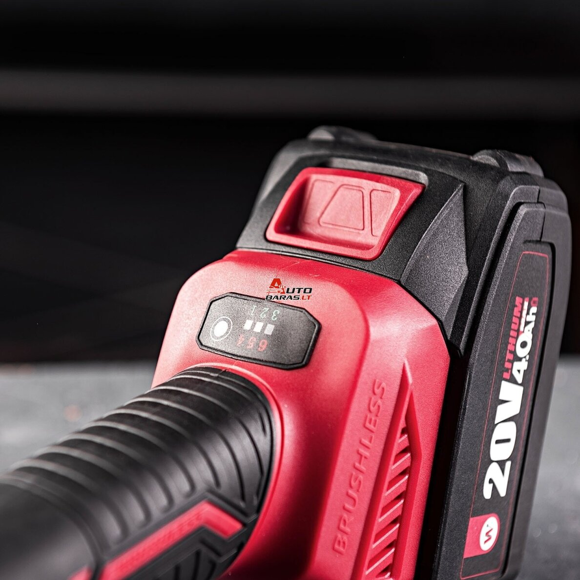 WORCRAFT Akumuliatorinis mini tiesinis šlifuoklis 6mm 20V LI-ION 12