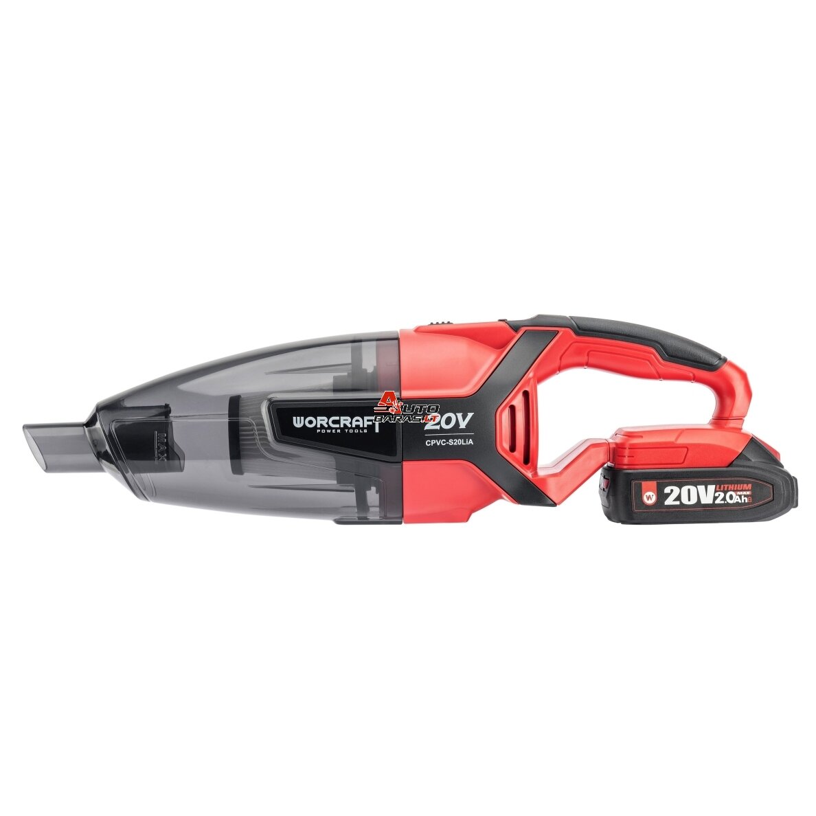 Akumuliatorinis siurblys WORCRAFT 20V LI-ION 4