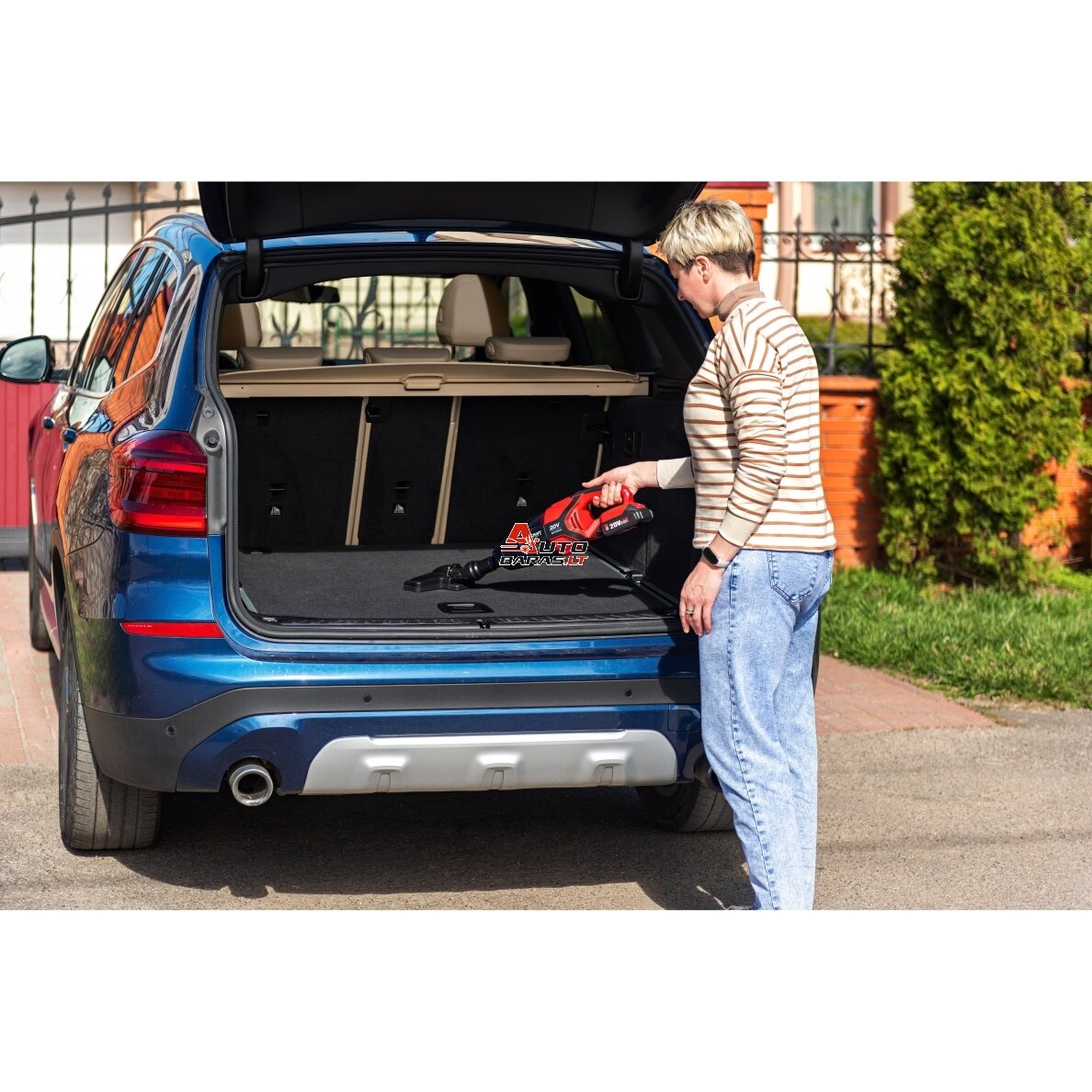 Akumuliatorinis siurblys WORCRAFT 20V LI-ION (Be akumuliatoriaus ir kroviklio) 9