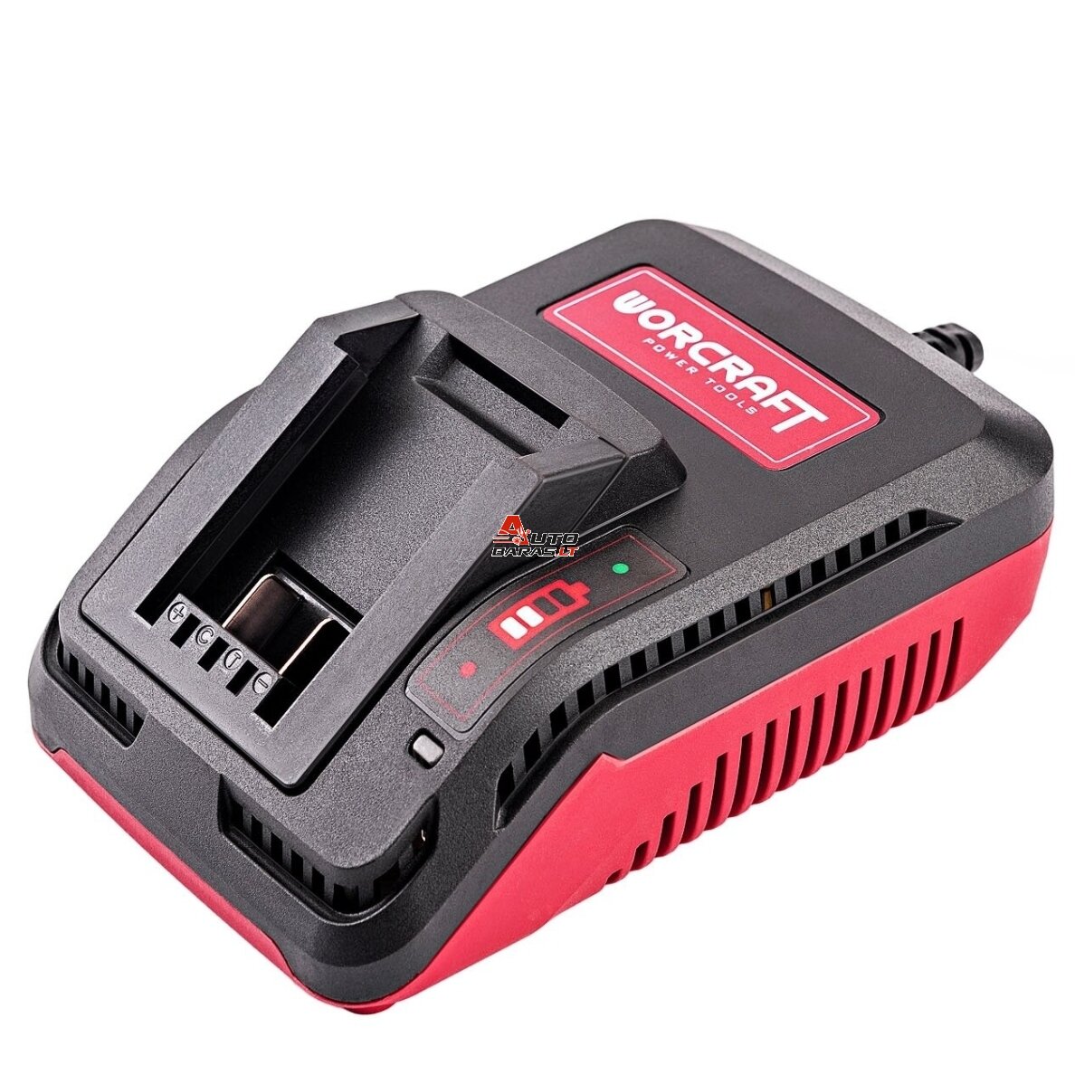 Akumuliatorinis suktuvas-gręžtuvas su kalimu WORCRAFT 20V LI-ION ir priedais 78vnt., 2x2.0Ah 13