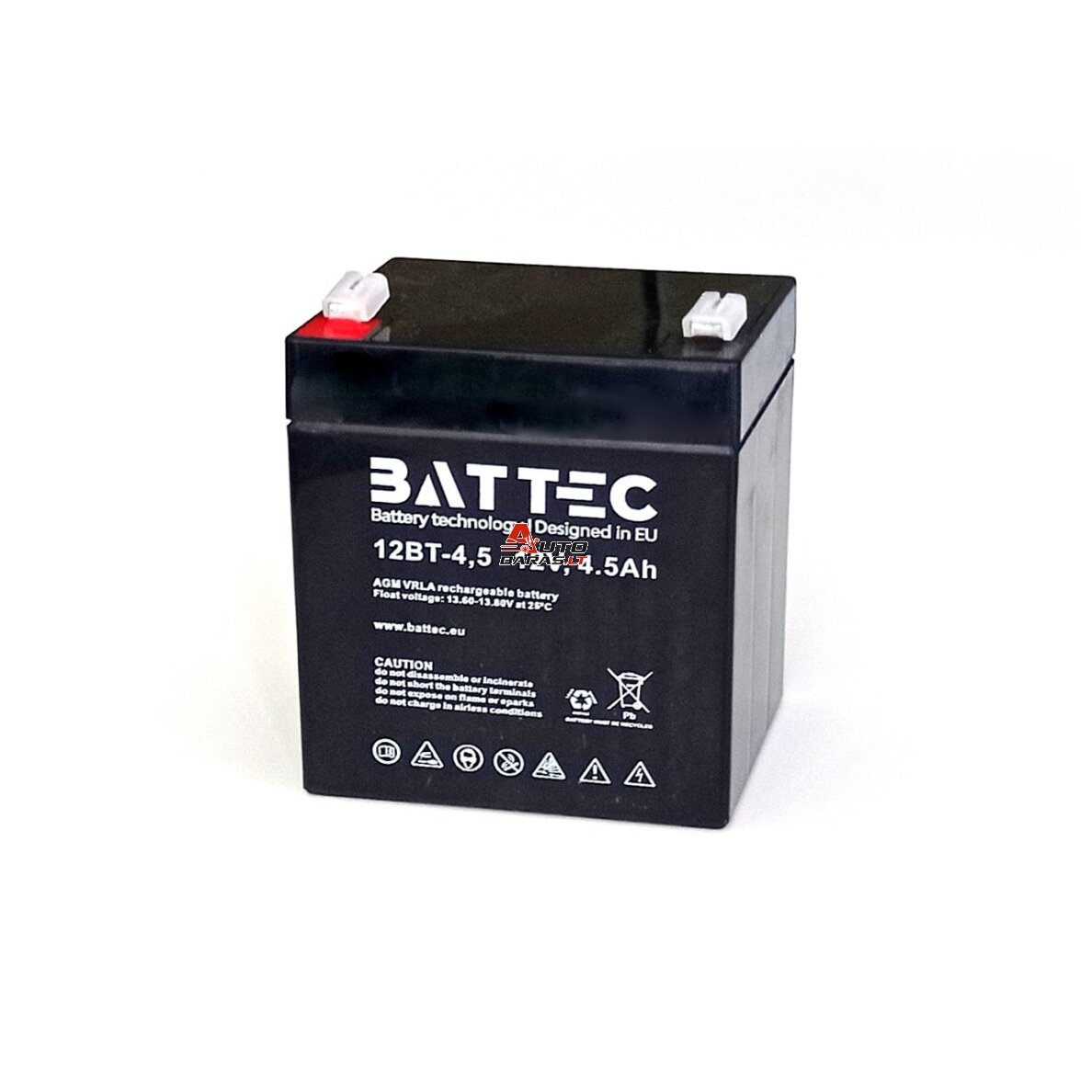 Akumuliatorius BATTEC 4,5Ah 12V