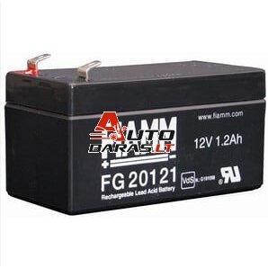 Akumuliatorius PROTECT 10000285 (švininis, kraunamas, 12V, 1.2Ah)