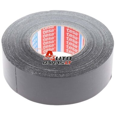 Akrilo audinio juosta TESA PREMIUM (juoda) 25m x 50mm 04651-00014-00