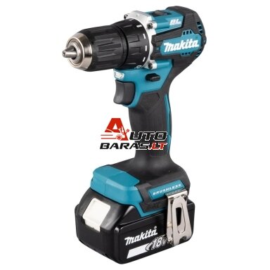 Akumuliatorinis gręžtuvas 18V 2Ah Makita DDF487RAJ