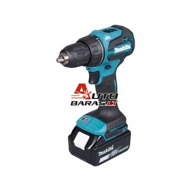 Akumuliatorinis gręžtuvas 18V 5Ah Makita DDF490RTJ