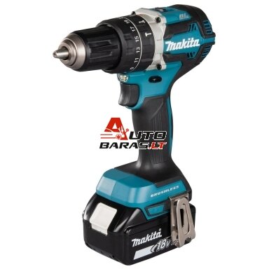 Akumuliatorinis gręžtuvas 18V Makita DHP484RTJ