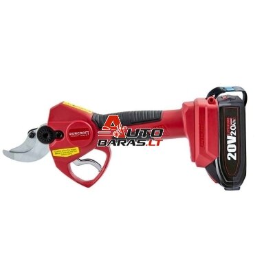 Akumuliatorinis sekatorius WORCRAFT 20V LI-ION Akumuliatorinis sekatorius WORCRAFT 20V LI-ION