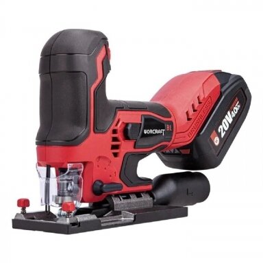 WORCRAFT Akumuliatorinis siaurapjūklis 20V LI-ION WORCRAFT Akumuliatorinis siaurapjūklis 20V LI-ION