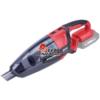 Akumuliatorinis siurblys WORCRAFT 20V LI-ION (Be akumuliatoriaus ir kroviklio) Akumuliatorinis siurblys WORCRAFT 20V LI-ION (Be akumuliatoriaus ir kroviklio)