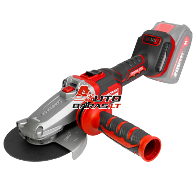 Akumuliatorinis šlifuoklis kampinis (plokščia galva) WORCRAFT 125mm 20V LI-ION (Be akumuliatoriaus ir kroviklio) Akumuliatorinis šlifuoklis kampinis (plokščia galva) WORCRAFT 125mm 20V LI-ION (Be akumuliatoriaus ir kroviklio)