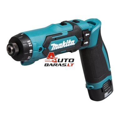 Akumuliatorinis suktuvas 7,2V 1,5Ah Makita DF012DSJ