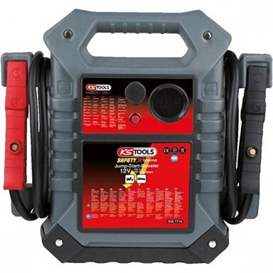 AKUMULIATORINIS UŽVEDĖJAS (BOOSTER) KS TOOLS 550.1710 22AH 12V 2200A (PROFESIONALUS) KS TOOLS 550.1710 AKUMULIATORINIS UŽVEDĖJAS (BOOSTER) KS TOOLS 550.1710 22AH 12V 2200A (PROFESIONALUS) KS TOOLS 550.1710
