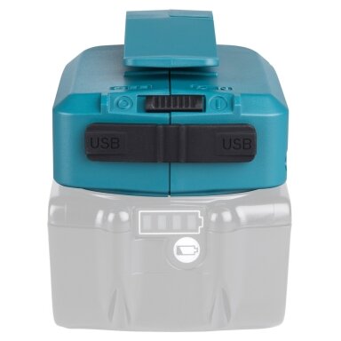 Akumuliatorių adapteris USB 18V Makita SEBADP05