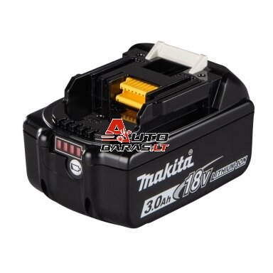 Akumuliatorius 18V 3.0Ah Makita BL1830B (197599-5) Akumuliatorius 18V 3.0Ah Makita BL1830B (197599-5)
