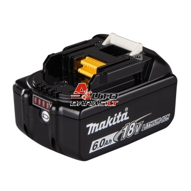 Akumuliatorius 18V 6.0Ah Makita BL1860B (197422-4)