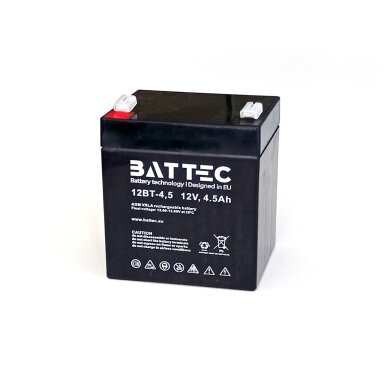 Akumuliatorius BATTEC 4,5Ah 12V Akumuliatorius BATTEC 4,5Ah 12V