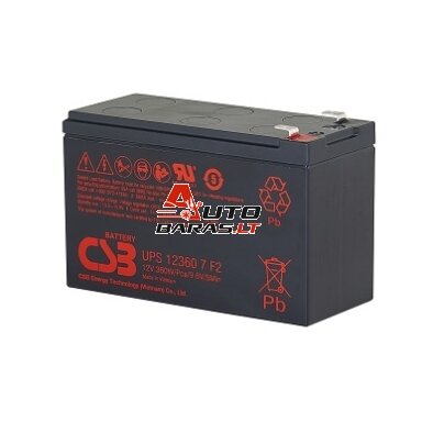 Akumuliatorius CSB (360W, 12V) Akumuliatorius CSB (360W, 12V)