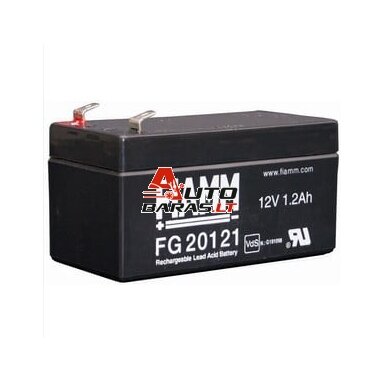 Akumuliatorius PROTECT 10000285 (švininis, kraunamas, 12V, 1.2Ah)
