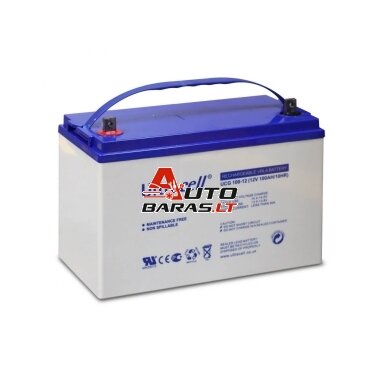 Akumuliatorius Ultracell UCG100-12 (100Ah, 12V) Akumuliatorius Ultracell UCG100-12 (100Ah, 12V)