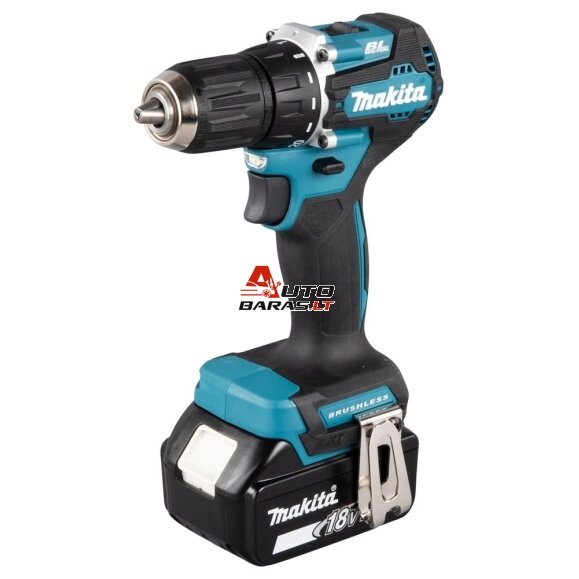 Akumuliatorinis gręžtuvas 18V 2Ah Makita DDF487RAJ