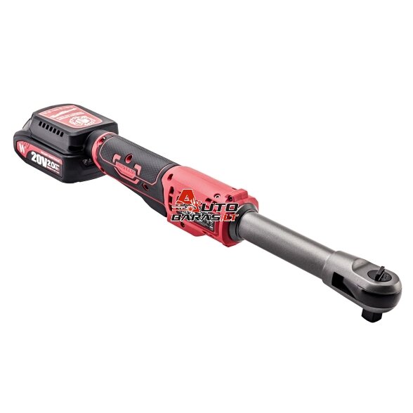Akumuliatorinė smūginė terkšlė WORCRAFT 1/2" 20V LI-ION 5