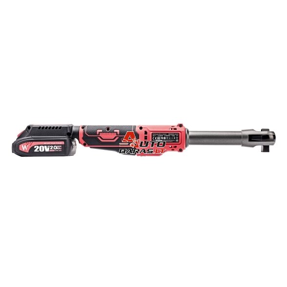 Akumuliatorinė smūginė terkšlė WORCRAFT 1/2" 20V LI-ION 4