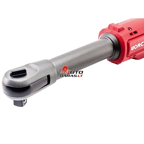 Akumuliatorinė smūginė terkšlė WORCRAFT 1/2" 20V LI-ION 7